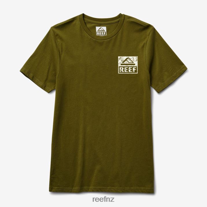 Reef NZ 62JVZ581 - Wellie Short Sleeve Tee Men Avocado Reef