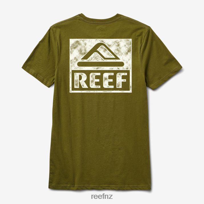 Reef NZ 62JVZ581 - Wellie Short Sleeve Tee Men Avocado Reef