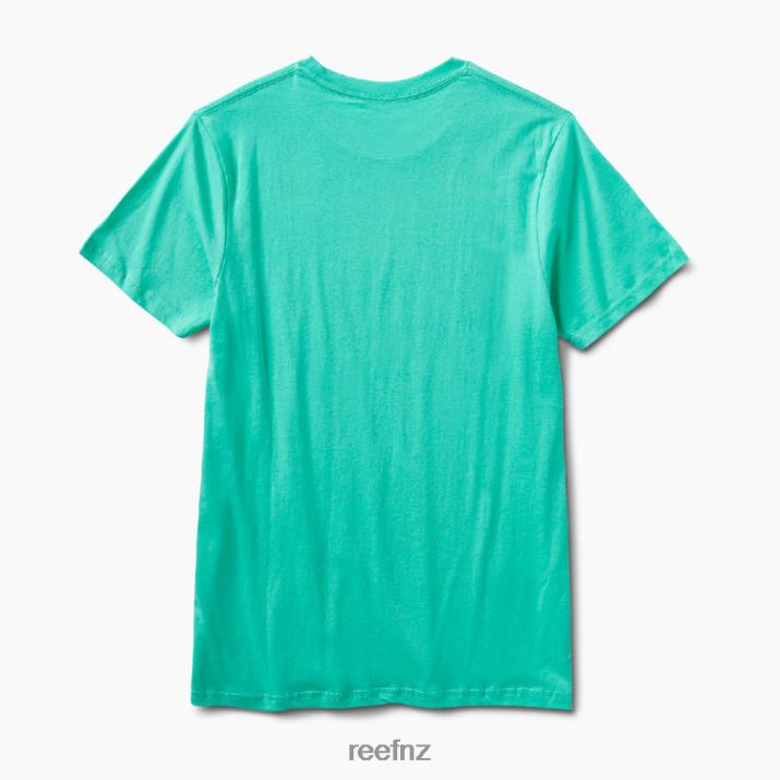 Reef NZ 62JVZ583 - Driver Short Sleeve Tee Men Electric Green Reef