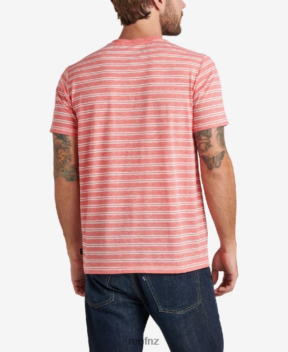 Reef NZ 62JVZ585 - Sutter Short Sleeve Knit Tee Men Hibiscus Reef