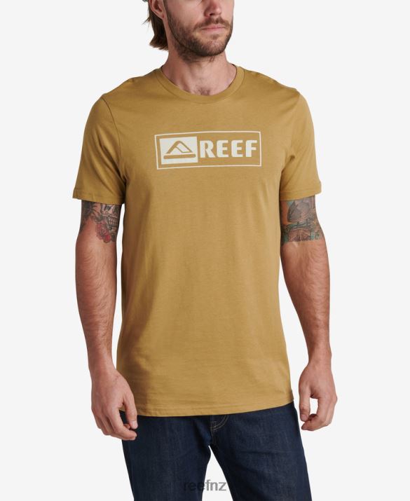 Reef NZ 62JVZ593 - Ellsworth Short Sleeve Tee Men Fennel Seed Reef