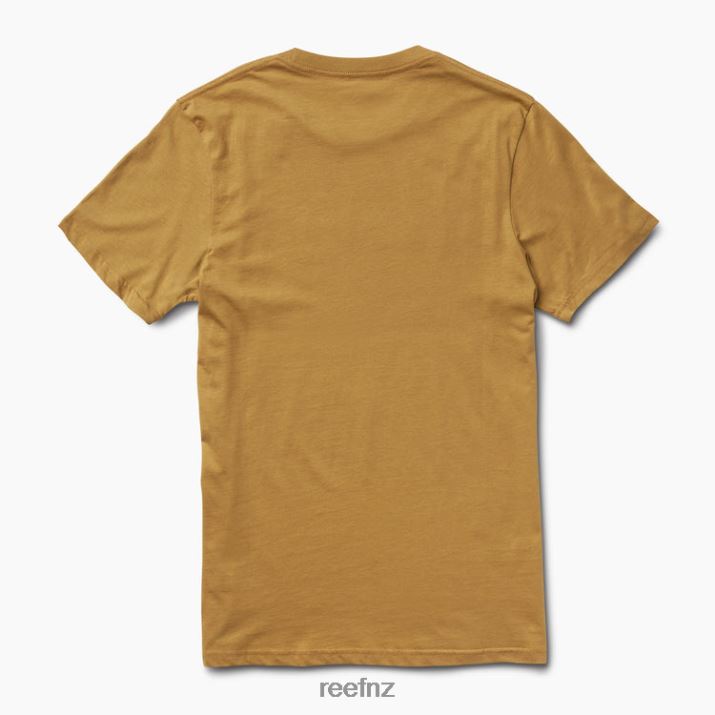 Reef NZ 62JVZ593 - Ellsworth Short Sleeve Tee Men Fennel Seed Reef