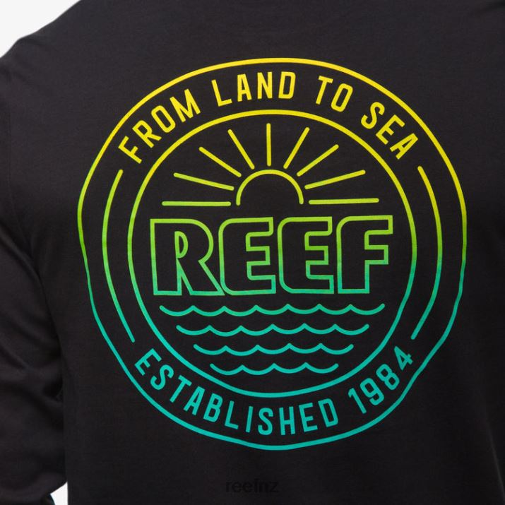 Reef NZ 62JVZ594 - Bowl Long Sleeve Tee Men Caviar Reef