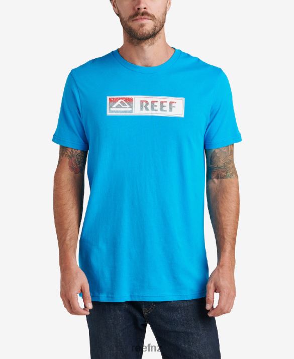 Reef NZ 62JVZ599 - Lucis Short Sleeve Tee Men Hawaiian Ocean Reef