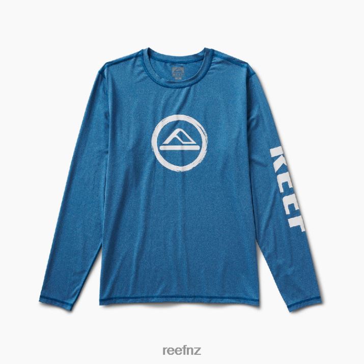 Reef NZ 62JVZ602 - Yuna Long Sleeve Rash Guard Tee Men Lapis Blue Reef
