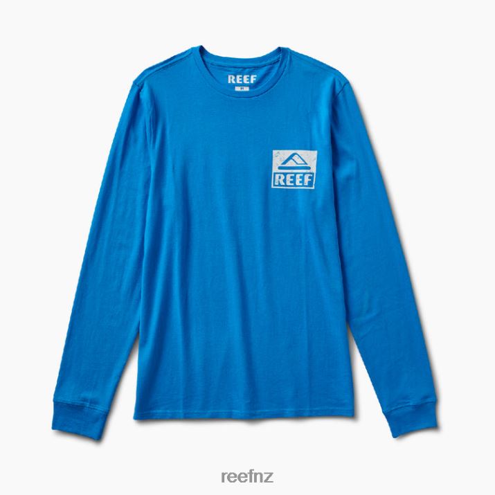 Reef NZ 62JVZ603 - Wellie Graphic Long Sleeve Tee Men Hawaiian Ocean Reef