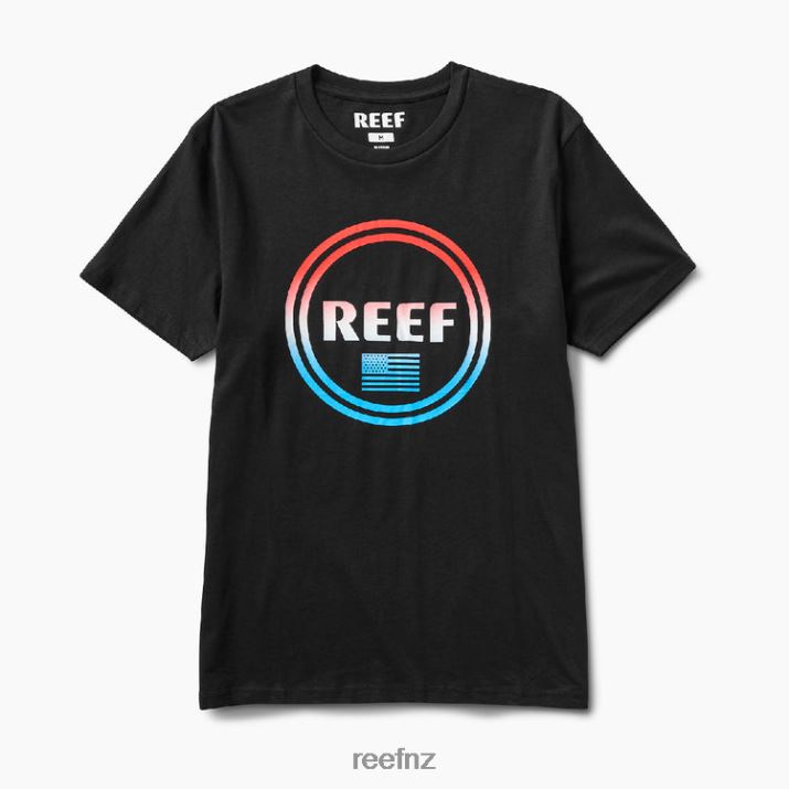 Reef NZ 62JVZ607 - Shimmy Short Sleeve Tee Men Caviar Reef