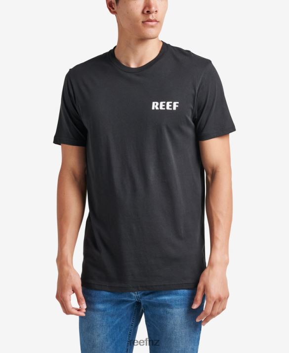 Reef NZ 62JVZ608 - Unite Short Sleeve Tee Men Caviar Reef