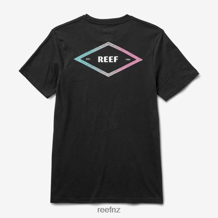 Reef NZ 62JVZ608 - Unite Short Sleeve Tee Men Caviar Reef