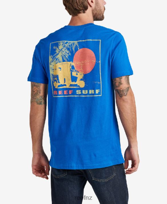 Reef NZ 62JVZ614 - Buk Buk Short Sleeve Tee Men Lapis Reef