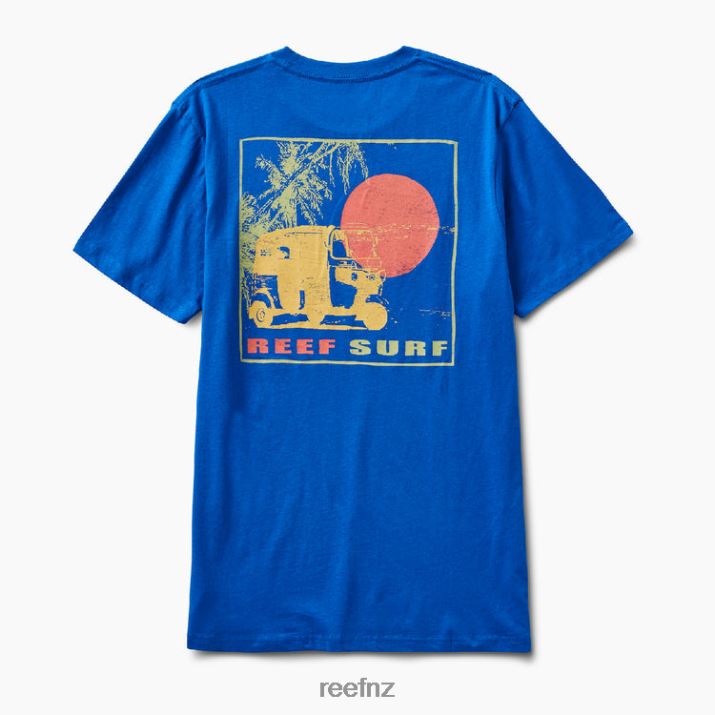 Reef NZ 62JVZ614 - Buk Buk Short Sleeve Tee Men Lapis Reef