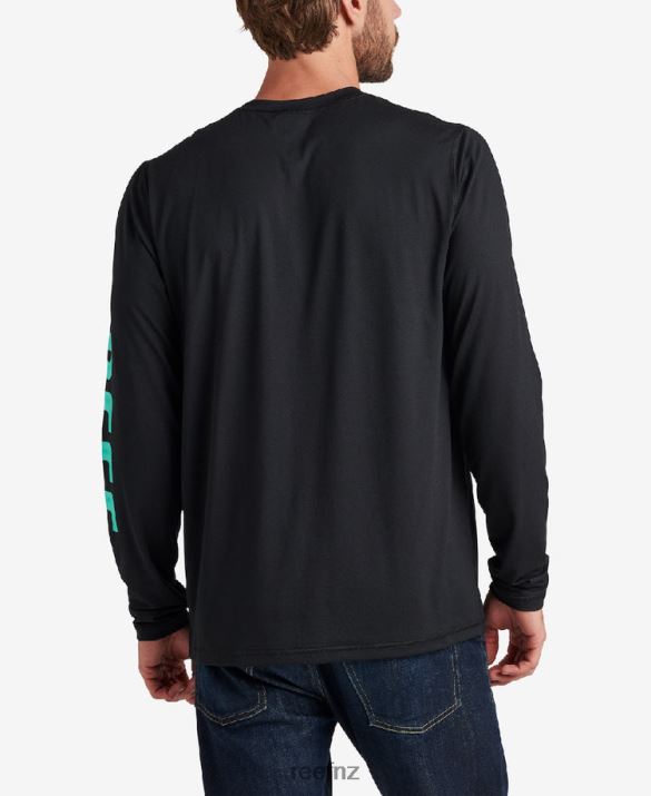 Reef NZ 62JVZ615 - Yuna Long Sleeve Rash Guard Tee Men Caviar Reef