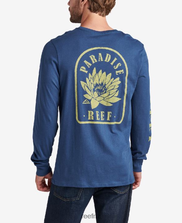 Reef NZ 62JVZ616 - Blues Long Sleeve Tee Men Insigna Blue Reef