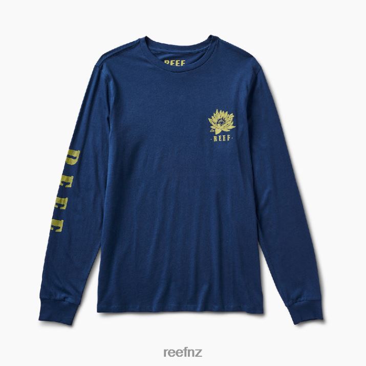 Reef NZ 62JVZ616 - Blues Long Sleeve Tee Men Insigna Blue Reef