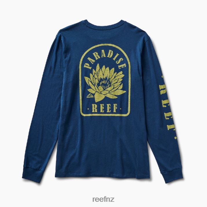 Reef NZ 62JVZ616 - Blues Long Sleeve Tee Men Insigna Blue Reef