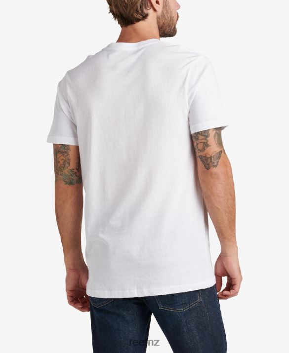 Reef NZ 62JVZ617 - Bengal Short Sleeve Tee Men Marshmallow Reef
