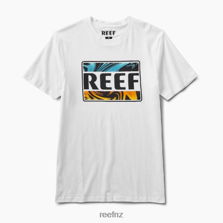 Reef NZ 62JVZ617 - Bengal Short Sleeve Tee Men Marshmallow Reef