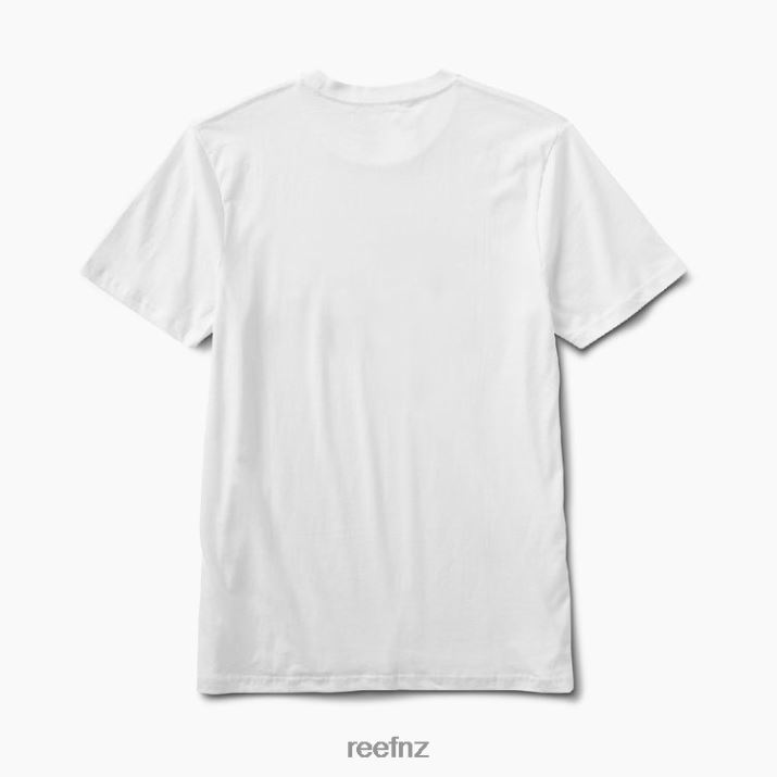 Reef NZ 62JVZ617 - Bengal Short Sleeve Tee Men Marshmallow Reef