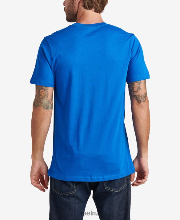 Reef NZ 62JVZ620 - Stetson Short Sleeve Tee Men Lapis Reef