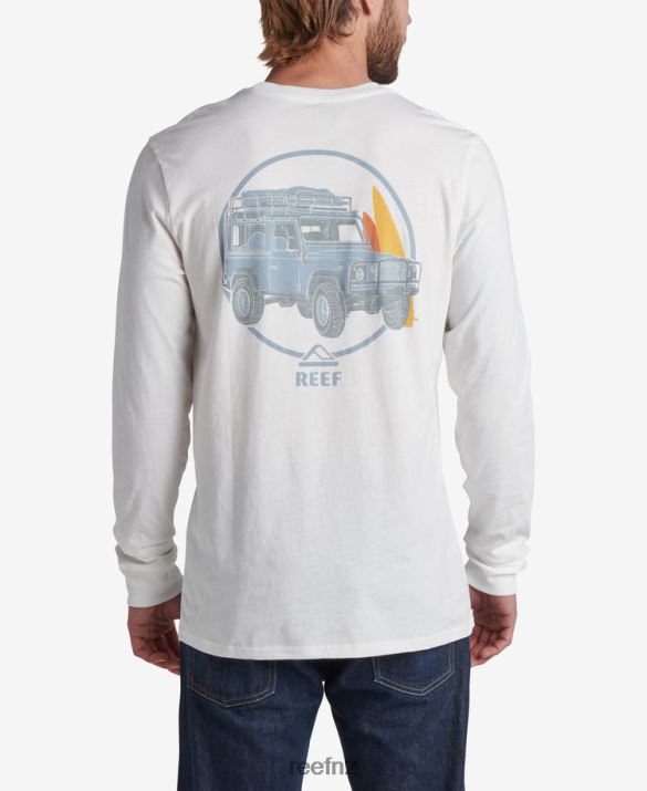 Reef NZ 62JVZ623 - Copen Long Sleeve Tee Men Marshmallow Reef
