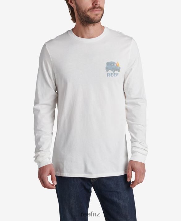 Reef NZ 62JVZ623 - Copen Long Sleeve Tee Men Marshmallow Reef