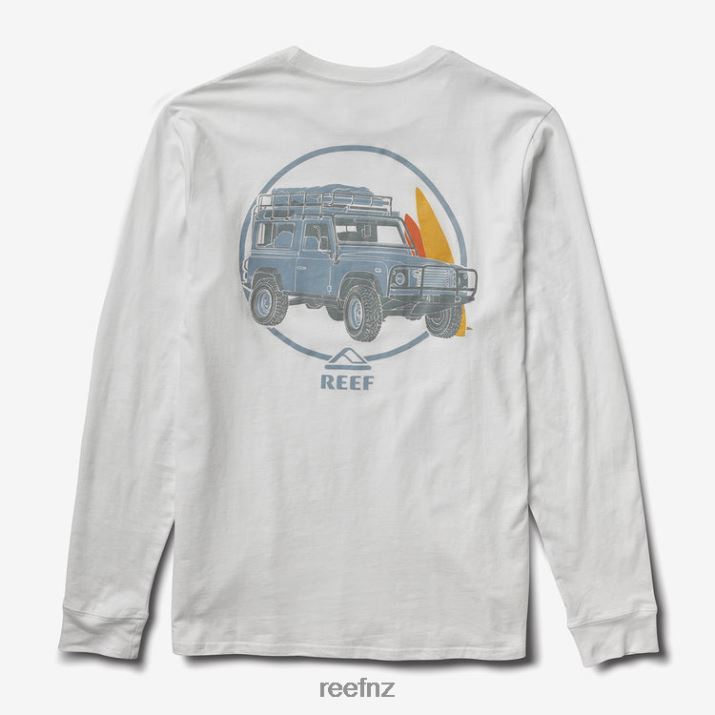 Reef NZ 62JVZ623 - Copen Long Sleeve Tee Men Marshmallow Reef