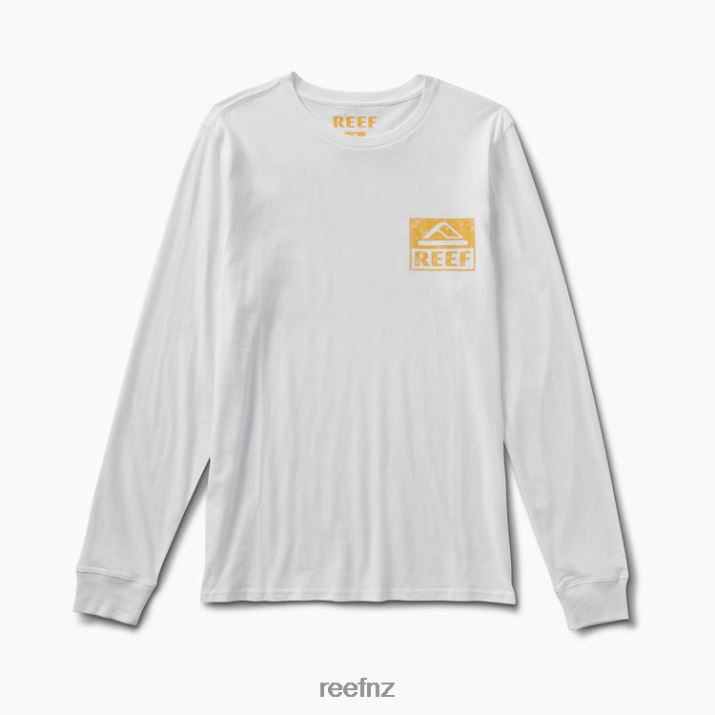 Reef NZ 62JVZ624 - Wellie Long Sleeve Tee Men Marshmallow Reef