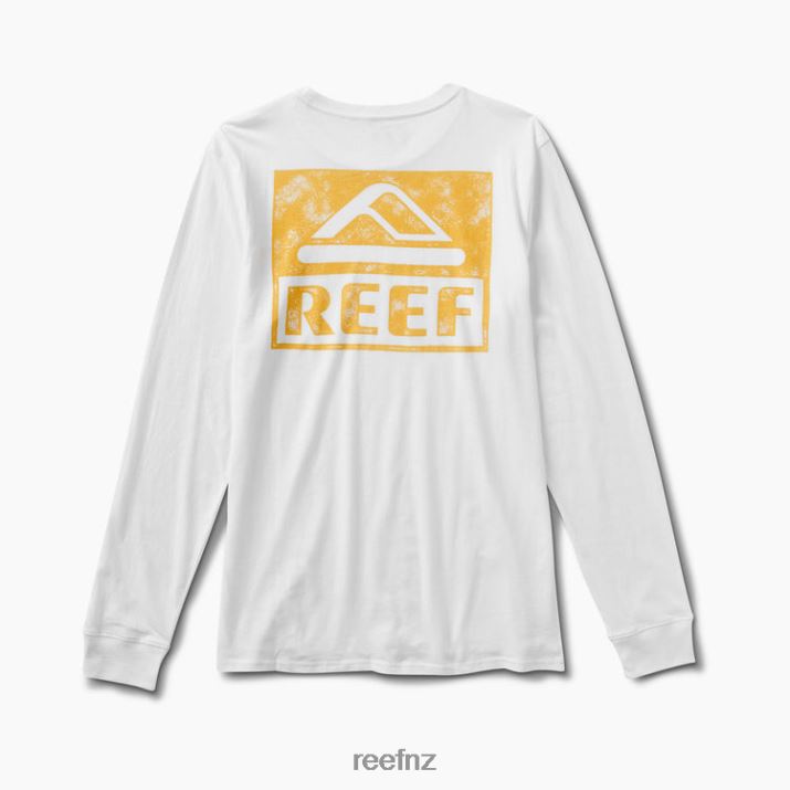 Reef NZ 62JVZ624 - Wellie Long Sleeve Tee Men Marshmallow Reef