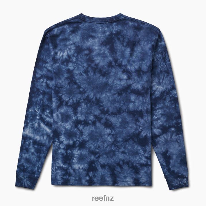 Reef NZ 62JVZ626 - Intel Short Sleeve Tie Dye Tee Men Navy Reef