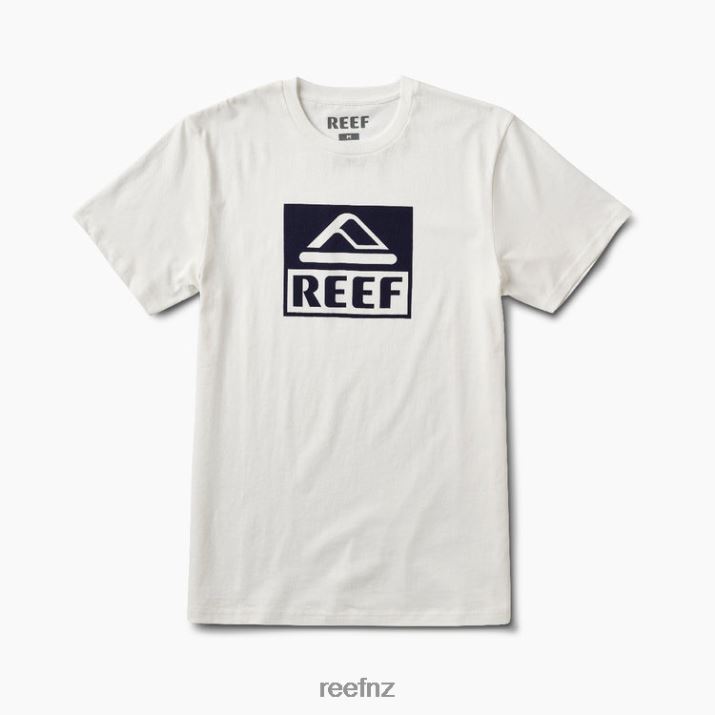 Reef NZ 62JVZ630 - Driver Short Sleeve Tee Men Marshmallow Reef