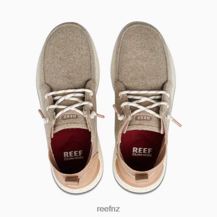 Reef Shoes NZ 62JVZ514 - Swellsole Whitecap Men Tan Wool Reef