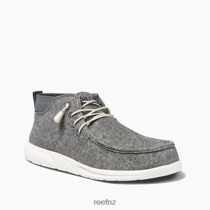 Reef Shoes NZ 62JVZ543 - Cushion Coast Mid Men Iron Reef