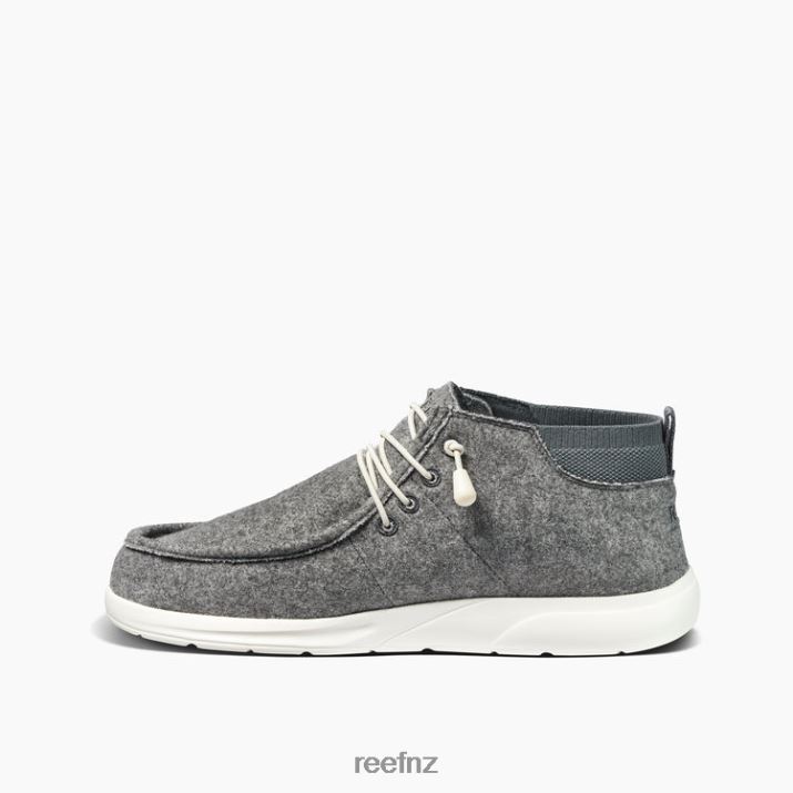 Reef Shoes NZ 62JVZ543 - Cushion Coast Mid Men Iron Reef
