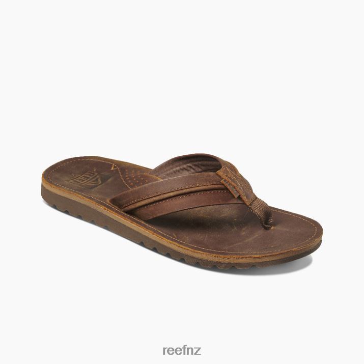 Reef Shoes NZ 62JVZ312 - Voyage Lux Men Brown Reef