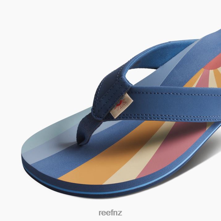 Reef Shoes NZ 62JVZ314 - Faherty x Reef Newport Men Sun And Waves