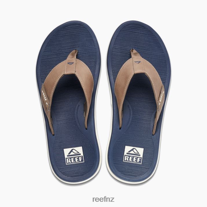 Reef Shoes NZ 62JVZ316 - Reef Santa Ana Men Navy/Khaki