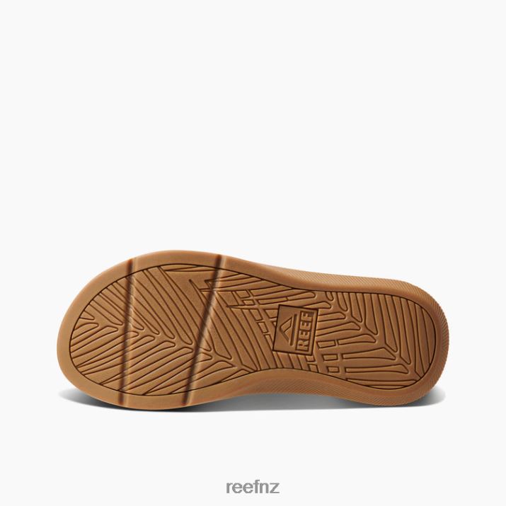 Reef Shoes NZ 62JVZ318 - Leather Santa Ana Men Tan Reef