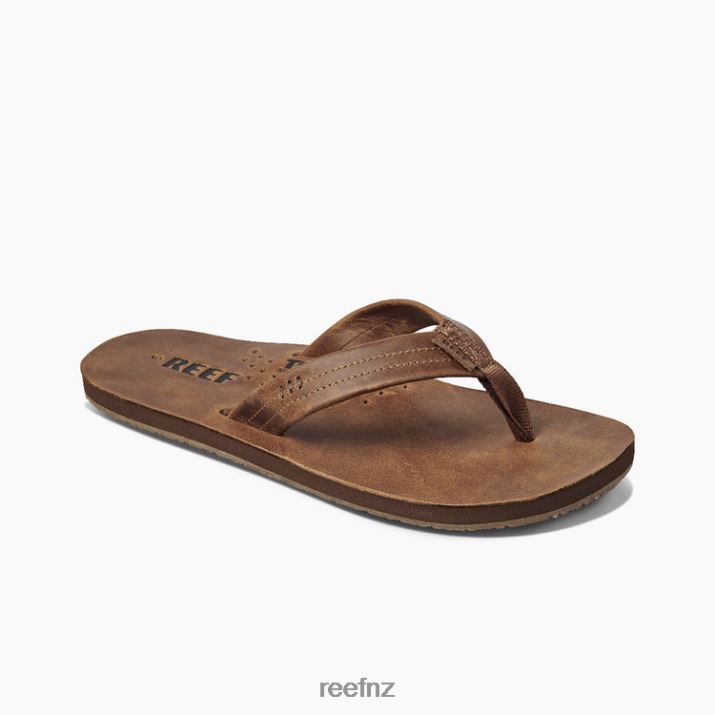 Reef Shoes NZ 62JVZ322 - Reef Draftsmen Men Bronze Brown
