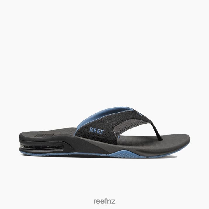 Reef Shoes NZ 62JVZ325 - Fanning Men Grey/Light Blue Reef