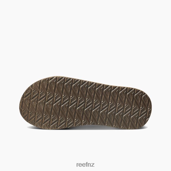Reef Shoes NZ 62JVZ333 - Cushion Phantom Leather Men Black/Brown Reef