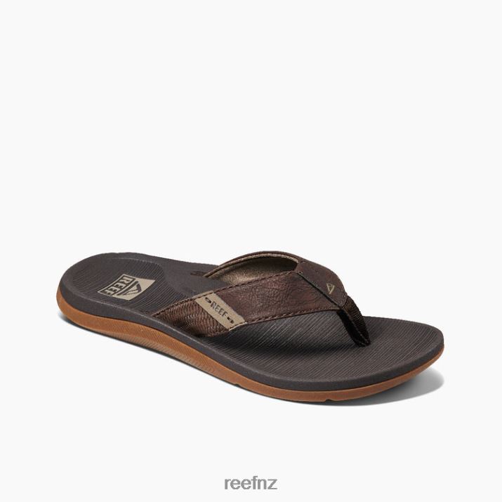 Reef Shoes NZ 62JVZ338 - Reef Santa Ana Men Brown