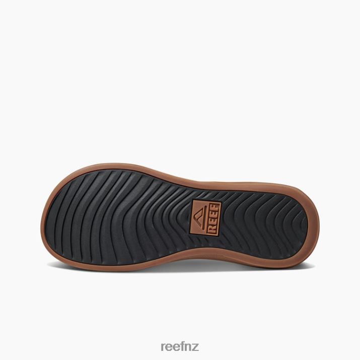 Reef Shoes NZ 62JVZ360 - Cushion Lux Men Black/Brown Reef