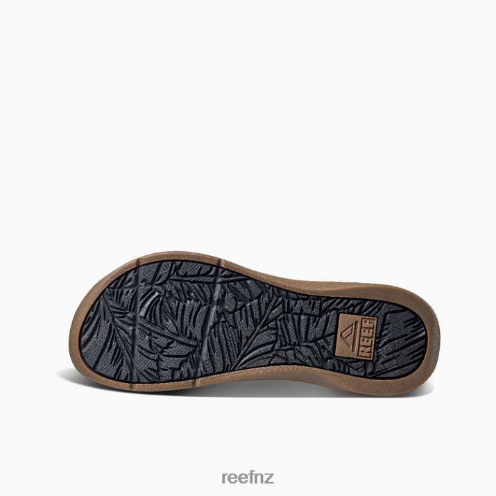 Reef Shoes NZ 62JVZ363 - Reef Pacific Leather Men Dark Brown