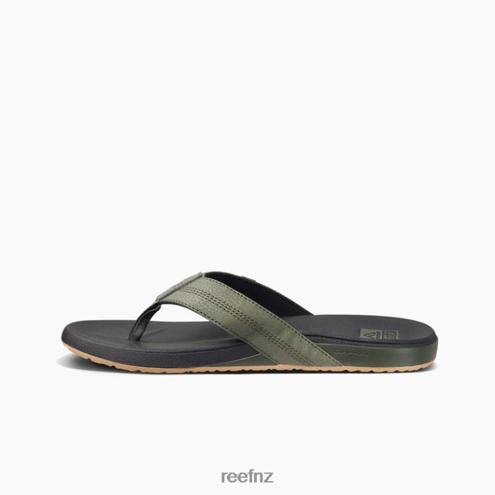 Reef Shoes NZ 62JVZ387 - Cushion Phantom Men Geo Olive Reef