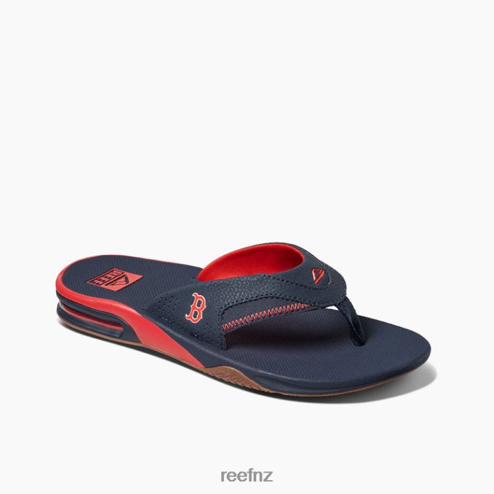 Reef Shoes NZ 62JVZ388 - Fanning X Mlb Men Red Sox Reef