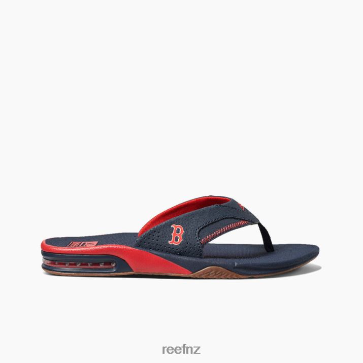 Reef Shoes NZ 62JVZ388 - Fanning X Mlb Men Red Sox Reef