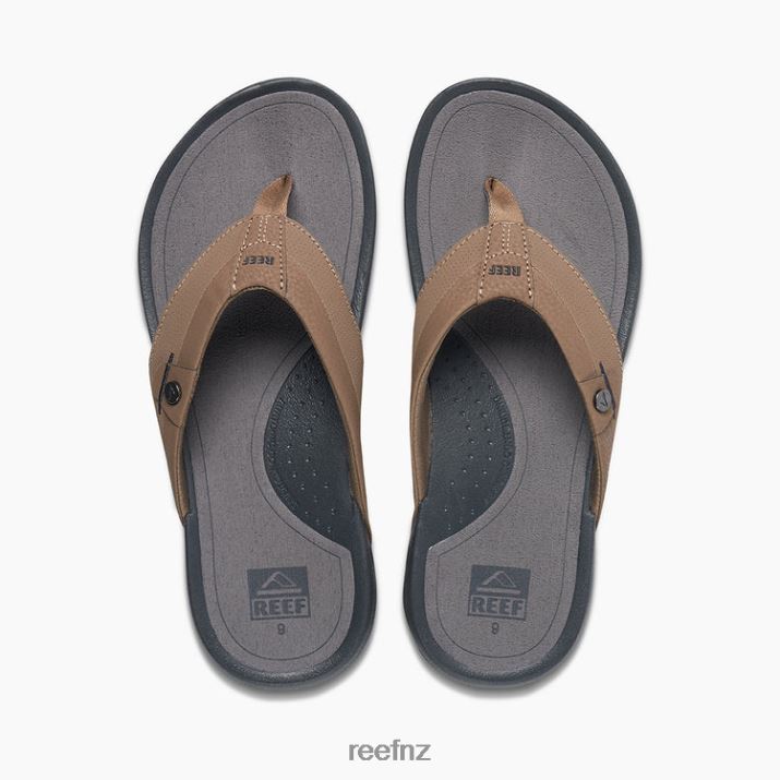 Reef Shoes NZ 62JVZ398 - Reef Pacific Men Sand And Slate