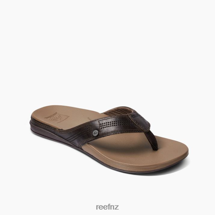 Reef Shoes NZ 62JVZ402 - Cushion Lux Men Fossil Java Reef