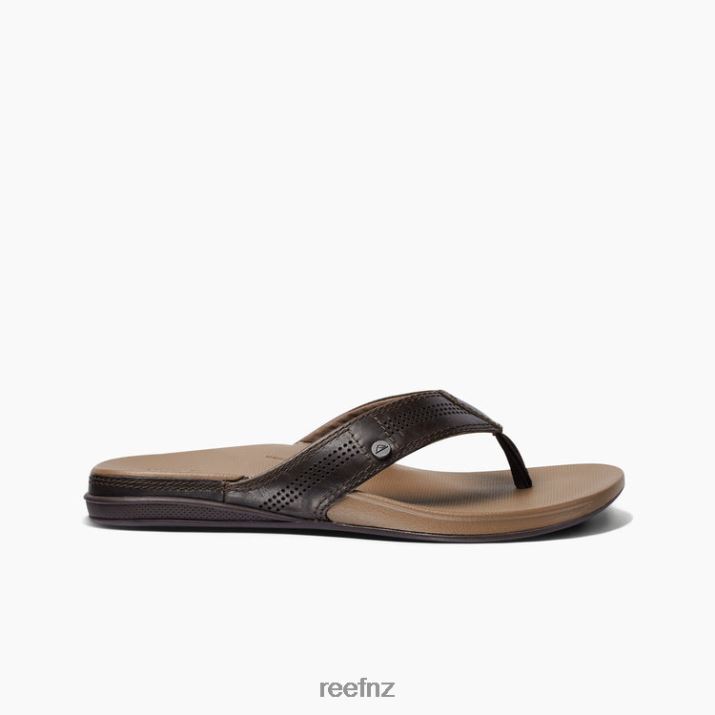 Reef Shoes NZ 62JVZ402 - Cushion Lux Men Fossil Java Reef