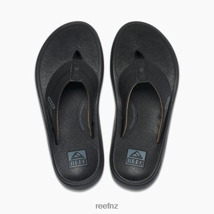 Reef Shoes NZ 62JVZ416 - Swellsole Cruiser Men Black/Grey Reef